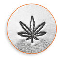 HEMP LEAF Metal Design Stamp, 6mm, ImpressArt, outline stamps, tol0625