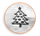 ImpressArt Metal Design Stamp,  6mm CHRISTMAS TREE   tol0072