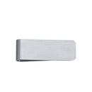 5 Stainless Steel MONEY CLIP Blanks, double sided money clips, slightly brushed finish, 2-1/8" x 3/4" msb0358