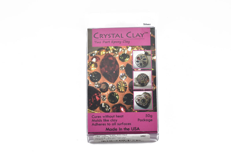 50g Crystal Clay Epoxy Clay - SILVER, cla0004