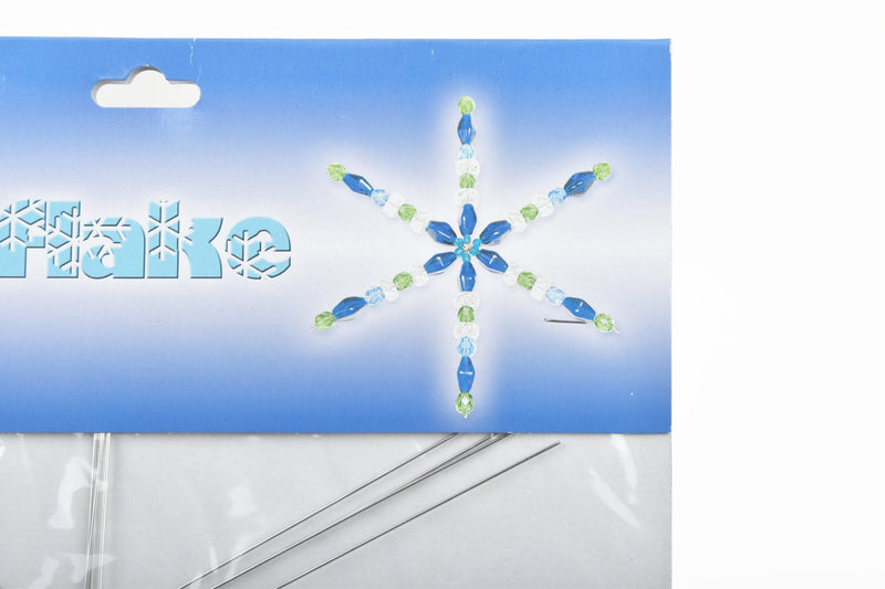 4 WIRE SNOWFLAKE ORNAMENT Blanks, 9" wide, cft0045