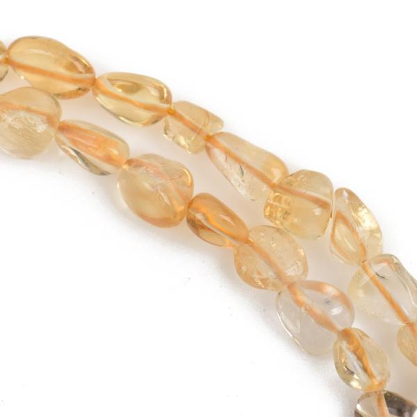 CITRINE NUGGET Beads, Citrine Nugget Beads, Gemstone Beads, 5mm to 10mm Nugget Gemstones, full strand, about 50-52 beads, gct0013