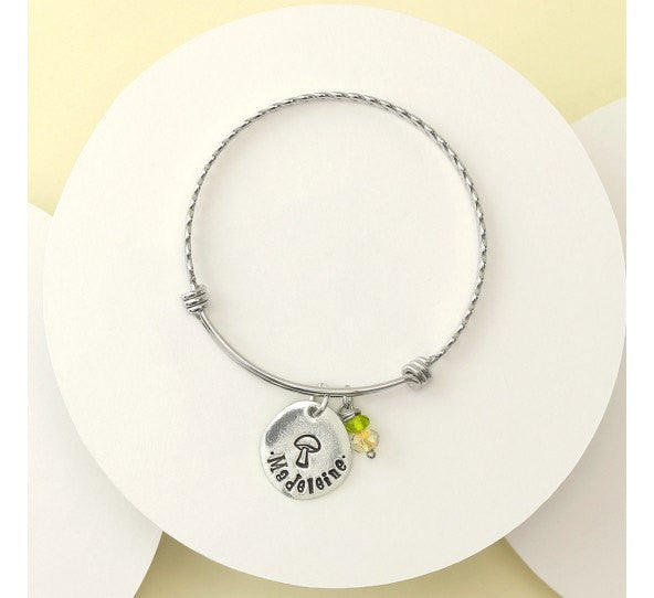 MUSHROOM 6mm Stamp, ImpressArt Metal Design Stamp, tol0675