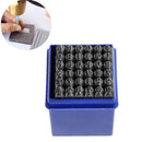 5mm SANS SERIF FONT Uppercase Alphabet Stamp Set, Number Set, '&' Symbol, Economy Metal Stamping Set, Letter Monogram Stamping Kit, tol0639