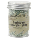 FRESH GREEN Crushed Glass Glitter, Stampendous Frantage, 1.4 oz. jar, for ICE Resin, Scrapbook Embellishment, Mixed Media, cft0049