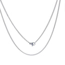 1 STAINLESS STEEL Curb Link Chain Necklace with Lobster Clasp, 20" long 4x3mm links, fch0555
