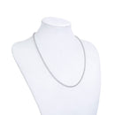 1 STAINLESS STEEL Rolo Chain Necklace with Lobster Clasp, 20" long 3.5mm links, fch0552