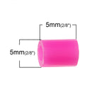 1000 FUSE BEADS Opaque Neon Bright Hot Pink Beads for Melting Beads Designs, 5x5mm Kid Crafts, pack of 1000, cft0062