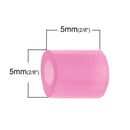 1000 FUSE BEADS Translucent Neon Pearlized Bright Pink Beads for Melting Beads Designs, 5x5mm Kid Crafts, pack of 1000, cft0065