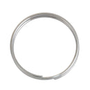 20mm Stainless Steel Split Rings, Key Chain Blanks, Keychain Rings, Double Loop Jump Rings, 30 pcs, jum0188