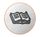 OPEN BOOK or BIBLE Metal Stamp, ImpressArt Metal Design Stamp,  6mm religion stamps, tol0660