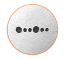 6mm LARGE and SMALL DOT Border Metal Stamp, ImpressArt Metal Design Stamp, Banner Stamp, tol0655