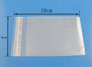 200 Resealable Self-Sealing Bags, usable space 8x6cm, (3-1/8 x 2-1/3") bulk package cello bags - bag0039