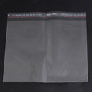50 Large Resealable Self-Sealing Bags, usable space 18x15cm (7-1/8" x 6") bulk package cello bags, cellophane jewelry bags, bag0036