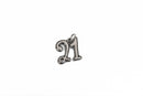 2 Stainless Steel Number TWENTY-ONE Charm Pendants, 21 drinking age, adult charm, class of charm, 17x17 chs2818