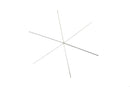 7 WIRE SNOWFLAKE ORNAMENT Blanks, 4.5" wide cft0046