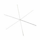4 WIRE SNOWFLAKE ORNAMENT Blanks, 9" wide, cft0045