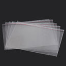 50 Resealable Self-Sealing Bags, usable space 22x17cm, (8-5/8" x 6-5/8") bulk package cello bags - bag0046