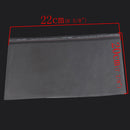 50 Resealable Self-Sealing Bags, usable space 22x17cm, (8-5/8" x 6-5/8") bulk package cello bags - bag0046