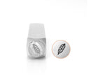 FEATHER 2 6mm Stamp, ImpressArt Metal Design Stamp, tol0672