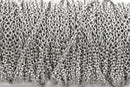 25 yards (75 feet) of STAINLESS STEEL CABLE Link Chain, fine chain, thin chain, oval soldered links are 2mm x 1.5mm  fch0327b