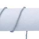 3mm SILVER GREY Gray Round Glass Pearl Beads, double strand, about 270 beads, bgl1608