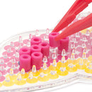 1000 FUSE BEADS Opaque Neon Tangerine Orange for Melting Beads Designs, 5x5mm Kid Crafts, pack of 1000, cft0063