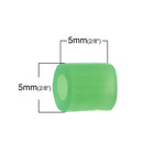 1000 FUSE BEADS Lime Green Glow In The Dark, Translucent for Melting Beads Designs, 5x5mm Kid Crafts, pack of 1000, cft0064