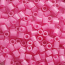 1000 FUSE BEADS Opaque Dusky Rose Pink Beads for Melting Beads Designs, 5x5mm Kid Crafts, pack of 1000, cft0067