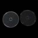 6" Circle FUSE BEAD PEGBOARD Transparent Clear made for Melting Beads Designs, Round Disc Peg Board, cft0052