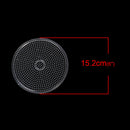 6" Circle FUSE BEAD PEGBOARD Transparent Clear made for Melting Beads Designs, Round Disc Peg Board, cft0052