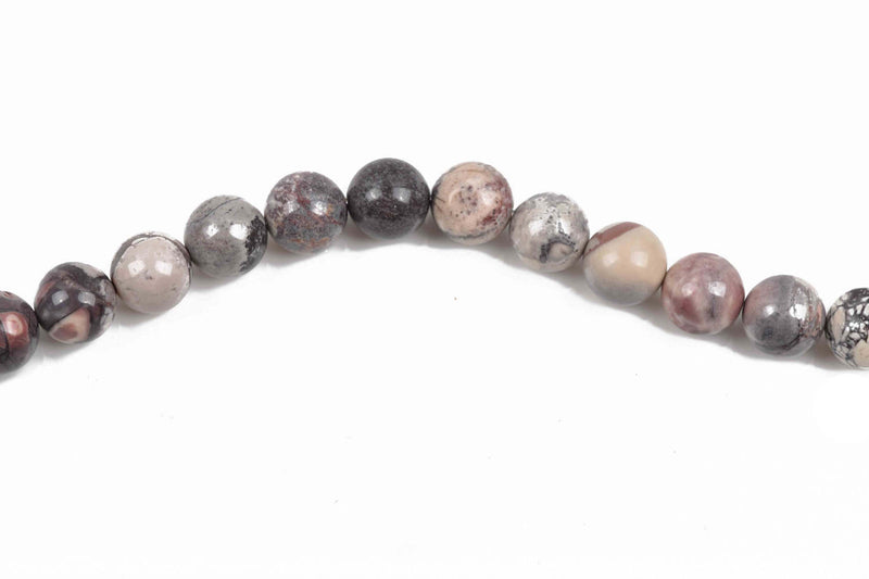 6mm Porcelain Jasper Round Beads, round gemstone beads, full strand, about 65 beads, gja0154