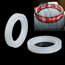 Resin BRACELET BANGLE MOLD, Silicone Mold to make 2-5/8" diameter resin bangles-bracelet size is about 8-1/4", reusable, tol0697