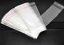 200 Resealable Self-Sealing Bags, usable space 11.5x5cm, (6-1/4 x 2") bulk package cello bags - bag0021