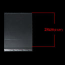 100 Resealable Self-Sealing Bags, usable space 21x17cm, (9-1/2" x 6-3/4") bulk package cello bags - bag0025