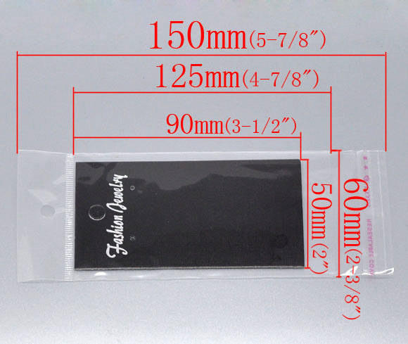 Earring Bags Self Adhesive Resealable Cello Bags Bulk Clear Reclosable  Plastic Storage Bags Jewelry Supplies 2x3 _100pcs per Pkg 