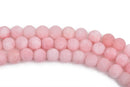 8mm pink jade beads