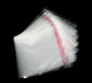 200 Resealable Self-Sealing Bags, usable space 6x5cm, (2-1/3" x 2") bulk package cello bags - bag0035