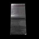 100 Resealable Self-Sealing Bags, usable space 23.6x12cm, (9-1/4" x 4-3/4") bulk package cello bags, cellophane jewelry bags, bag0038