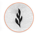 6mm SKINNY LEAF Metal Stamp, Nature Stamp, ImpressArt Metal Design Stamp, metal stamping, tol0705