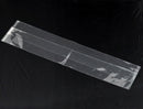 50 Resealable Self-Sealing Bags, usable space 48x7.5cm, (18-3/4" x 3") bulk package cello bags - bag0045