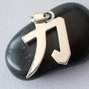 Sterling Silver Chinese Character POWER Charm Pendant pms0378