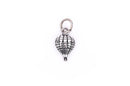 HOT AIR Balloon Sterling Silver Charm Pendant pms0004