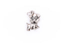 PUPPY DOG Sterling Silver Charm Pendant,  pms0066