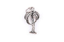 PALM TREE Sterling Silver Charm Pendant,  pms0139