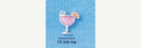 1 PINK MARGARITA Cocktail Silver Plated Enamel Charm Pendant  che0320
