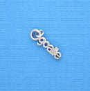 GOALIE Silver Plated Charm Pendant chs1529
