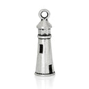 10 Antique Silver 3D LIGHTHOUSE Charm Pendants  chs1454