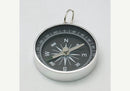 1 Large COMPASS Charm Pendant, Stainless Steel Metal Bezel  1-3/4" diameter chs0450