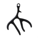 2 BLACK Large ANTLER or Coral Branch Charm Pendants, 2-1/8" long  cho0127